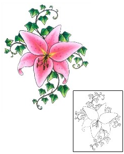 Vine Tattoo Plant Life tattoo | GSF-01420