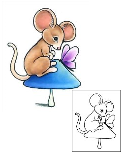 Mouse Tattoo Miscellaneous tattoo | GSF-01430