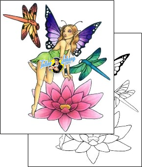 Dragonfly Tattoo fantasy-tattoos-gail-somers-gsf-01437