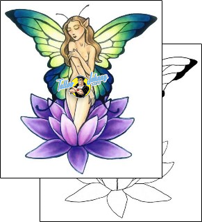 Fairy Tattoo lotus-tattoos-gail-somers-gsf-01440