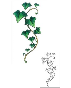 Vine Tattoo Plant Life tattoo | GSF-01453