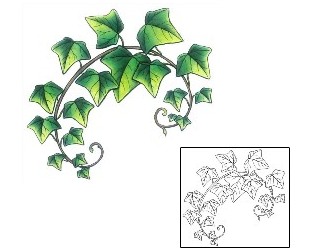 Vine Tattoo Plant Life tattoo | GSF-01486