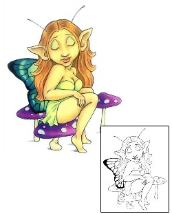 Picture of Fayth Fairy Tattoo