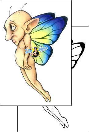 Fairy Tattoo fantasy-tattoos-gail-somers-gsf-01504