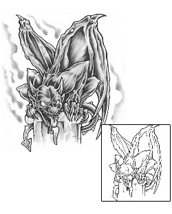 Gargoyle Tattoo Mythology tattoo | GUF-00054