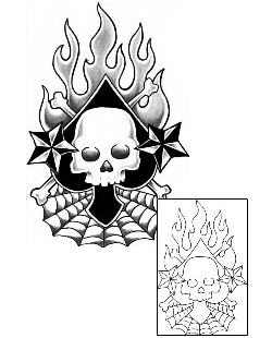 Nautical Star Tattoo Miscellaneous tattoo | GUF-00062
