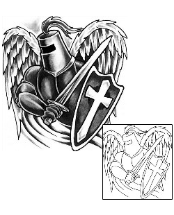 Angel Tattoo Religious & Spiritual tattoo | GUF-00121
