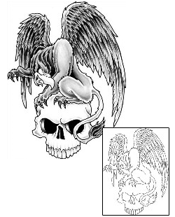 Eagle Tattoo Horror tattoo | GUF-00157