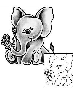 Baby Animal Tattoo Tattoo Styles tattoo | GUF-00166