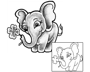 Elephant Tattoo Tattoo Styles tattoo | GUF-00178