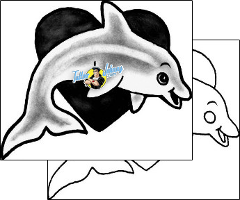 Dolphin Tattoo sea-creature-tattoos-grumpy-guf-00179