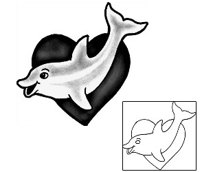 Dolphin Tattoo Tattoo Styles tattoo | GUF-00188