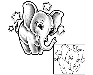 Elephant Tattoo Tattoo Styles tattoo | GUF-00189