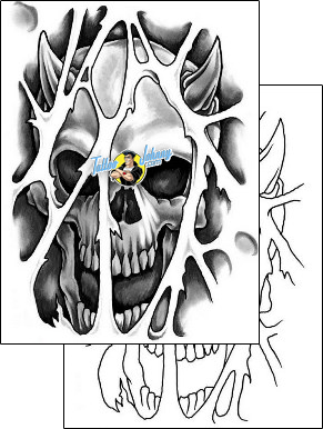 Horror Tattoo skull-tattoos-grumpy-guf-00259