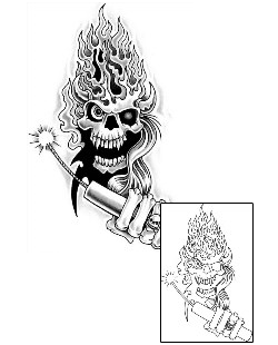 Evil Tattoo Miscellaneous tattoo | GUF-00260