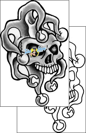 Horror Tattoo fantasy-joker-tattoos-grumpy-guf-00265