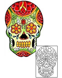 Day of the Dead Tattoo Tattoo Styles tattoo | GUF-00278