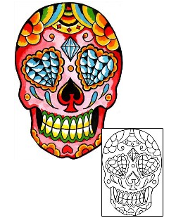 Day of the Dead Tattoo Tattoo Styles tattoo | GUF-00279