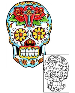 Day of the Dead Tattoo Tattoo Styles tattoo | GUF-00282