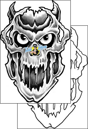 Evil Tattoo horror-evil-tattoos-grumpy-guf-00285