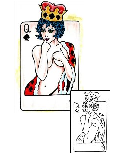 Queen Tattoo Miscellaneous tattoo | GUF-00307