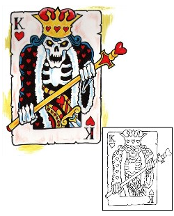 Card Tattoo Miscellaneous tattoo | GUF-00310