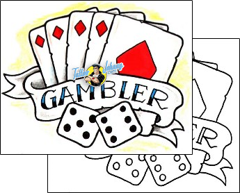 Gambling Tattoo gambling-tattoos-grumpy-guf-00312