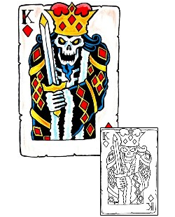 Card Tattoo Miscellaneous tattoo | GUF-00330