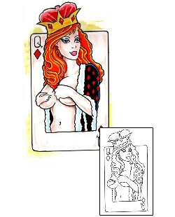 Card Tattoo Miscellaneous tattoo | GUF-00333