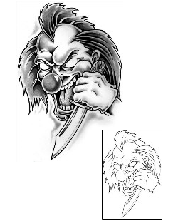 Clown Tattoo Mythology tattoo | GUF-00345