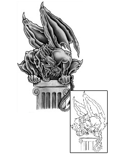 Gargoyle Tattoo Mythology tattoo | GUF-00349
