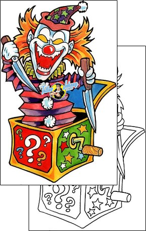 Evil Tattoo clown-tattoos-grumpy-guf-00381