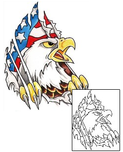 Eagle Tattoo Animal tattoo | GUF-00384