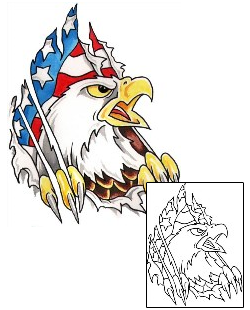 USA Tattoo Animal tattoo | GUF-00384