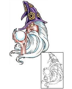 Wizard Tattoo Mythology tattoo | GUF-00406