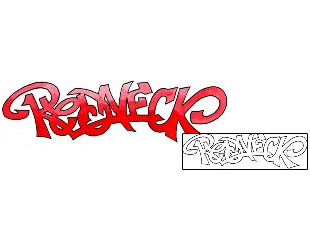 Picture of Redneck Graffiti Tattoo