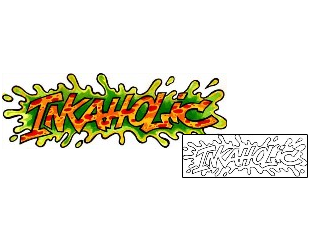 Lettering Tattoo Inkaholic Graffiti Tattoo