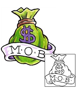 Money Tattoo Miscellaneous tattoo | GUF-00508