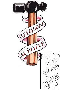 Picture of Attitudes Adjusted Tattoo