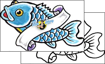 Fish Tattoo marine-life-fish-tattoos-grumpy-guf-00531