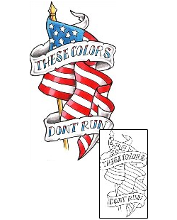 USA Tattoo Miscellaneous tattoo | GUF-00550