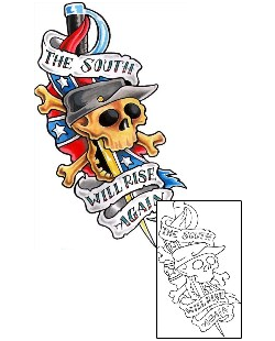 Crossbones Tattoo Miscellaneous tattoo | GUF-00556