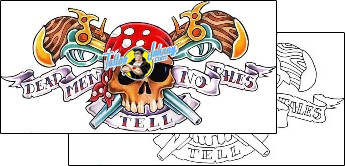 Skull Tattoo horror-skull-tattoos-grumpy-guf-00567