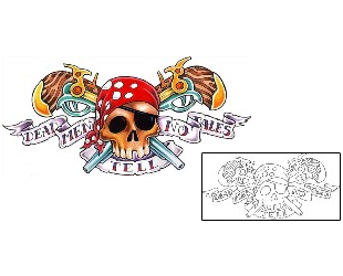 Pirate Tattoo Miscellaneous tattoo | GUF-00567