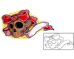 Skull Tattoo Miscellaneous tattoo | GUF-00575