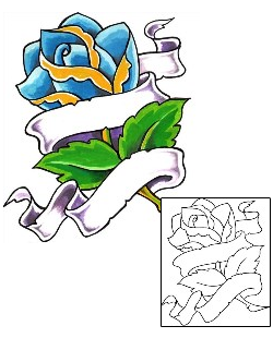 Rose Tattoo Plant Life tattoo | GUF-00577