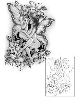 Picture of Kerrie Fairy Tattoo