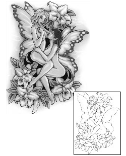 Fantasy Tattoo Kerrie Fairy Tattoo