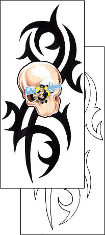 Skull Tattoo horror-skull-tattoos-grumpy-guf-00637