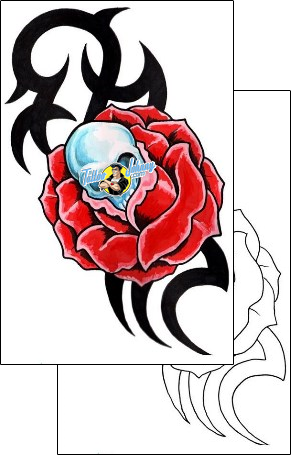 Skull Tattoo horror-skull-tattoos-grumpy-guf-00657